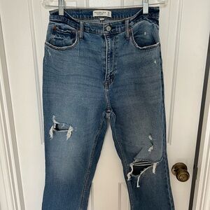 Abercrombie & Fitch Ultra High Rise Jeans